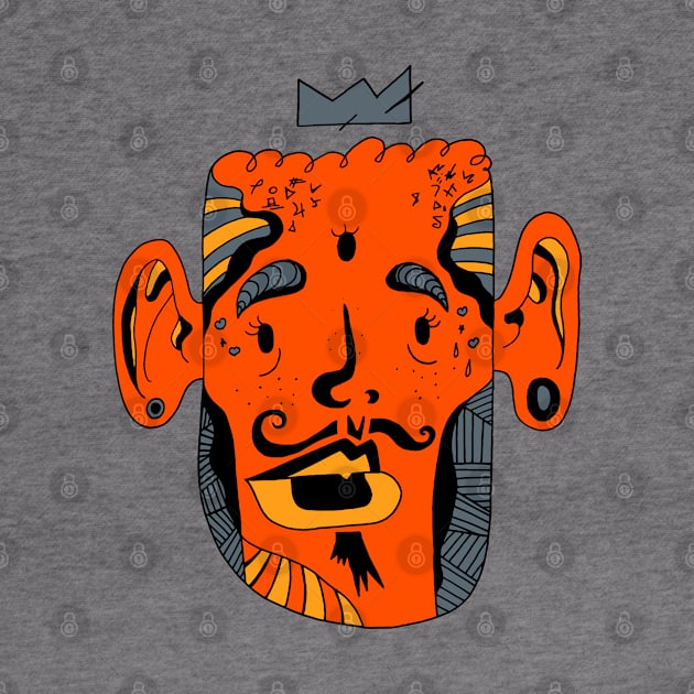 Orangrey Strange King Pierre by kenallouis